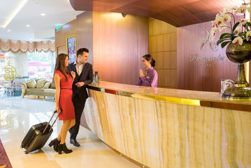 Amaranta Hotel — recepcion & lobby