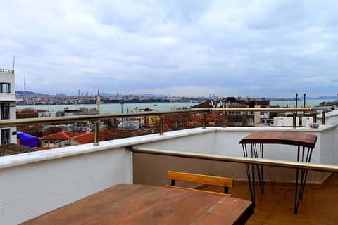 Galata King Suites — balance & terrace