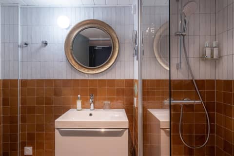 Hôtel Maison Lacassagne Lyon — bathroom