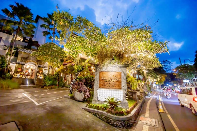 Anumana Ubud Hotel — building