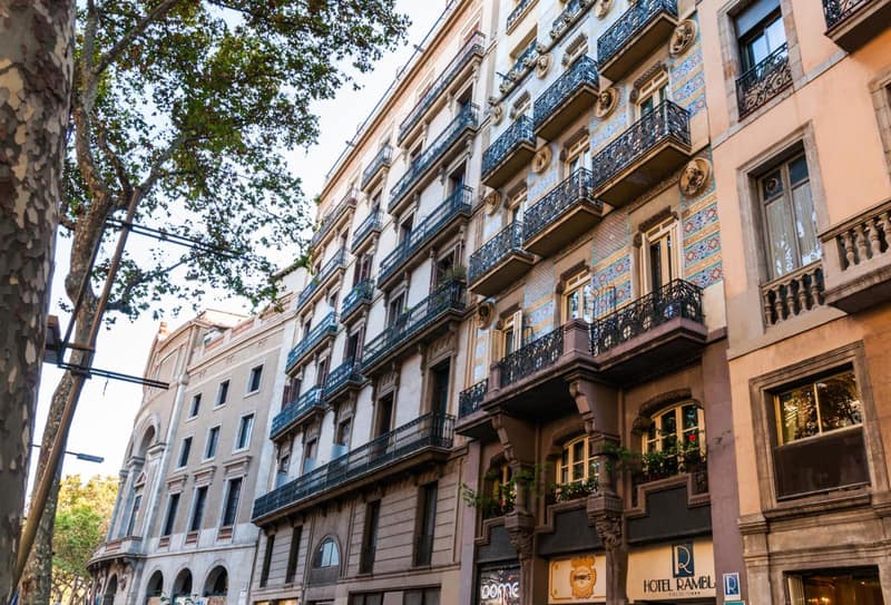 Ramblas Hotel — building