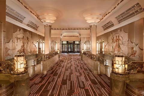 Sheraton Grand London Park Lane — hotel reception