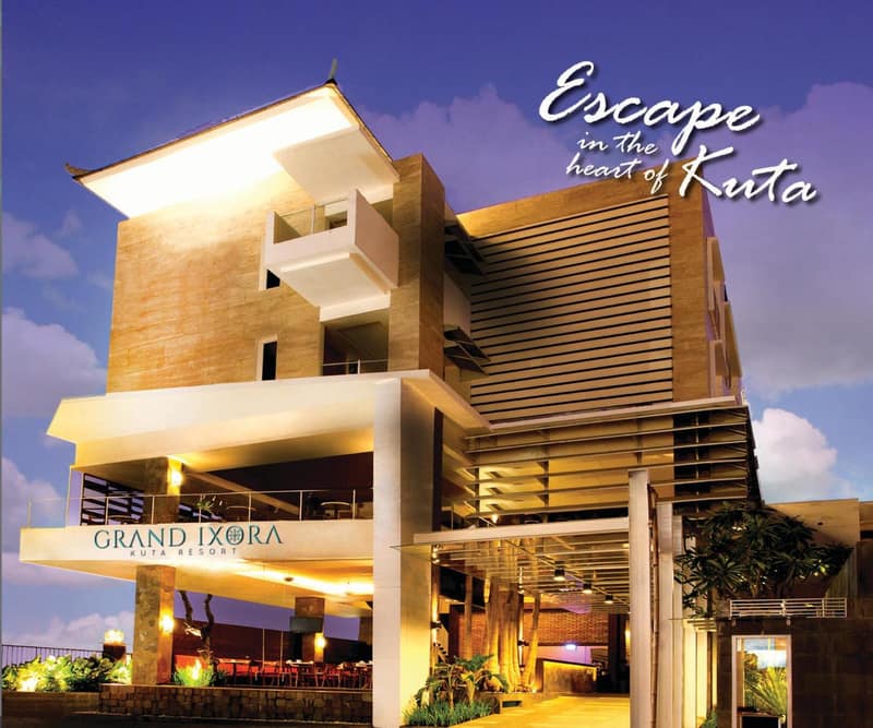 Grand Ixora Kuta Resort — building