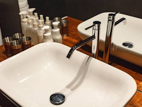 Kyoto Machiya Fukune — bathroom