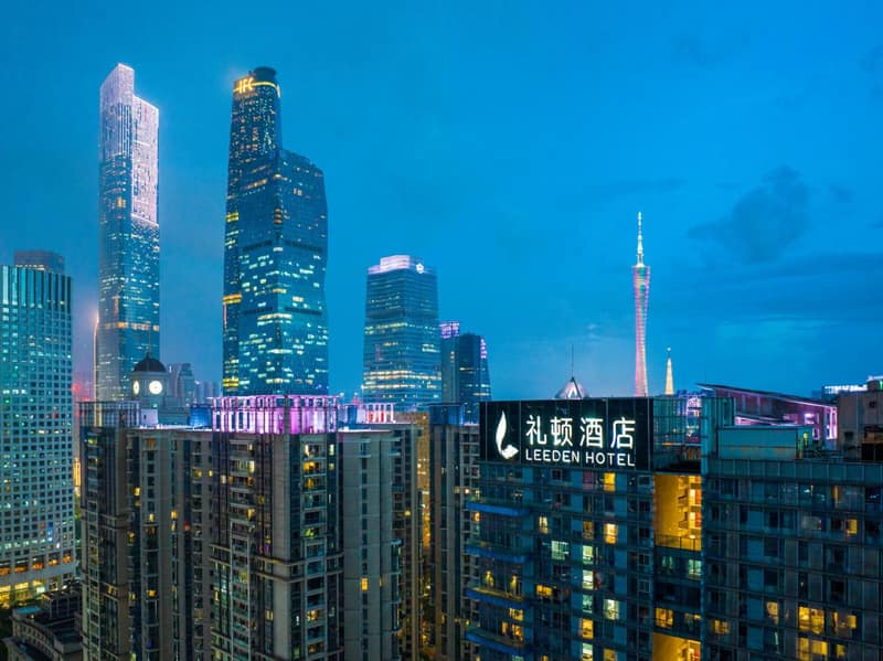 Leeden Hotel Guangzhou — building