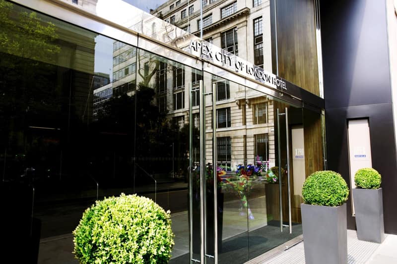 Apex City Of London Hotel — building