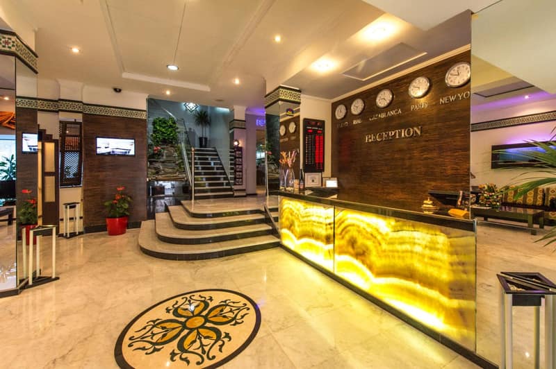 Hotel Toubkal — recepcion & lobby