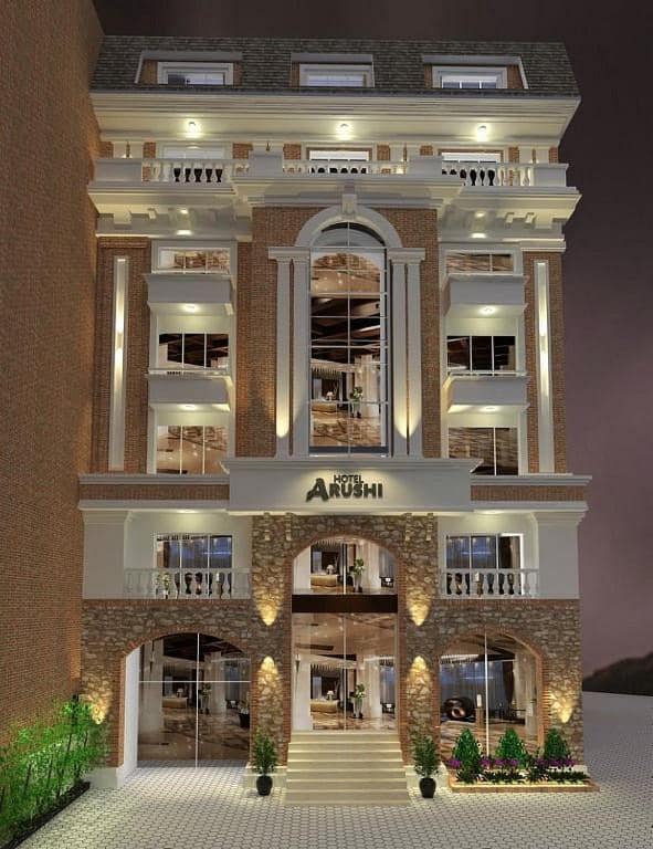 Arushi Boutique Hotel — building