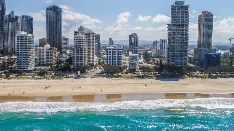 Olympus Beachfront Apartments — building