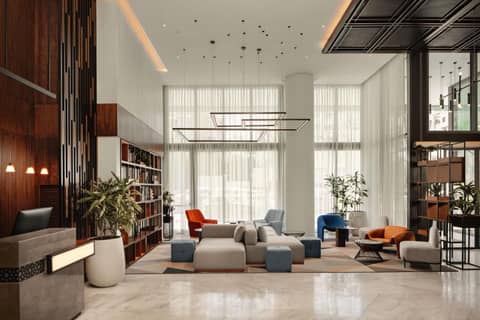 Courtyard by Marriott Casablanca Downtown — recepcion & lobby