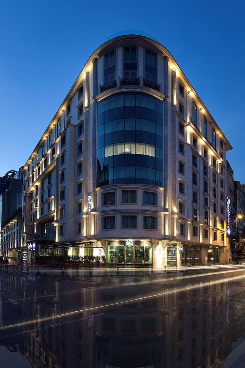 Radisson Blu Hotel, Istanbul Sisli — building