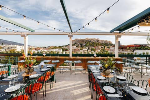 Regal Hotel Mitropoleos — outdoor dining