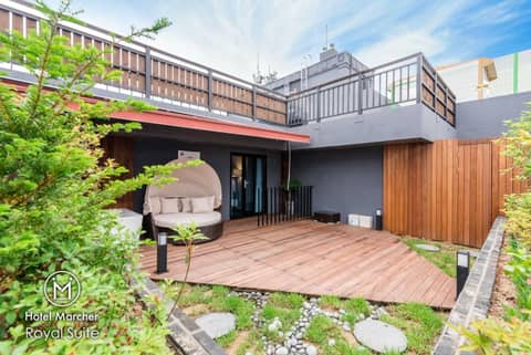 Hotel Marcher — balance & terrace
