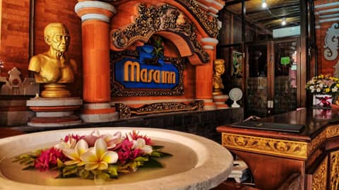 Masainn Hotel Kuta — recepcion & lobby