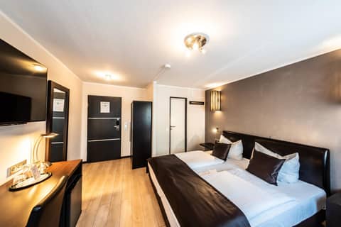 Mauritius Komfort Hotel in der Altstadt — hotel room