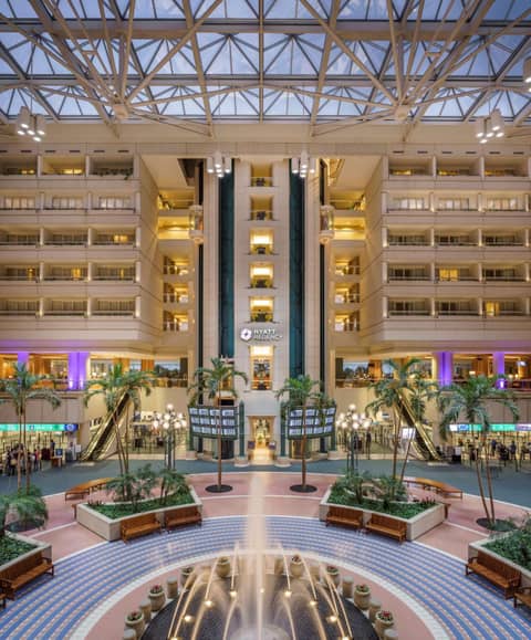 Hyatt Regency Orlando International Airport Hotel — recepcion & lobby