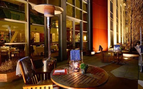 Canary Riverside Plaza London, Vignette Collection by IHG — outdoor bbq area