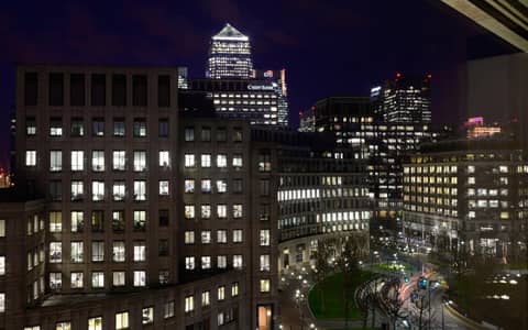 Canary Riverside Plaza London, Vignette Collection by IHG — roof