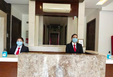 Raj Vilas Agra - Near Taj Mahal — recepcion & lobby