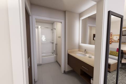 Staybridge Suites Charlotte – Tyvola by IHG — bathroom