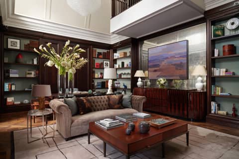 Corinthia London — living room