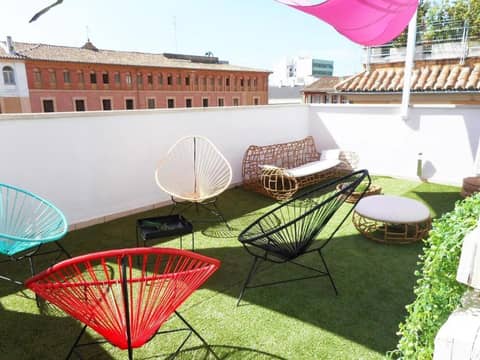 Happy Apartments Valencia — roof
