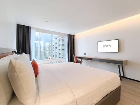 Citichic Sukhumvit 13 by Compass Hospitality - Newly Renovated — hotel room