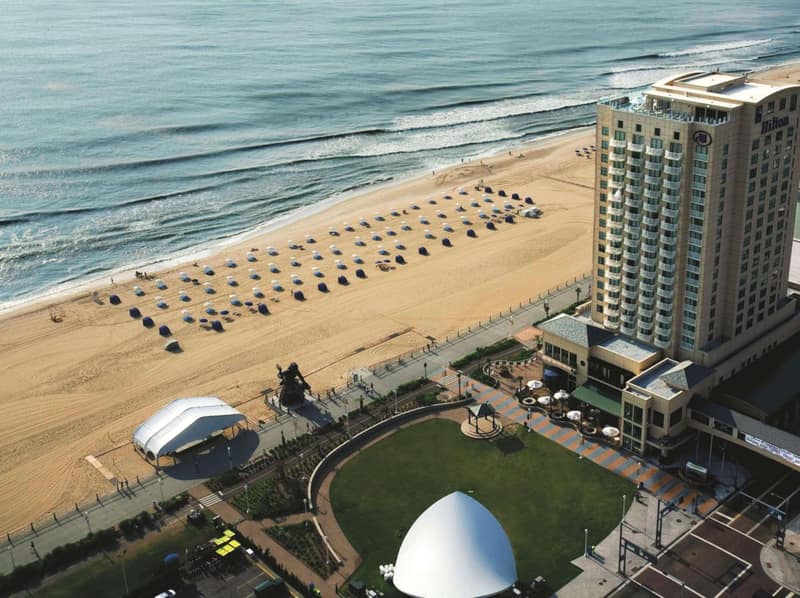 Hilton Virginia Beach Oceanfront — building