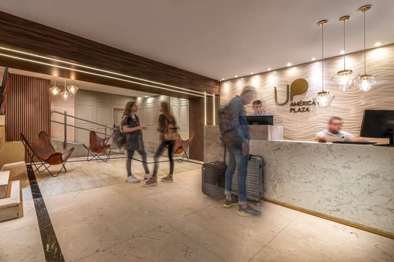 Up América Plaza — recepcion & lobby