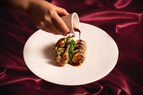 Conrad London St James — food