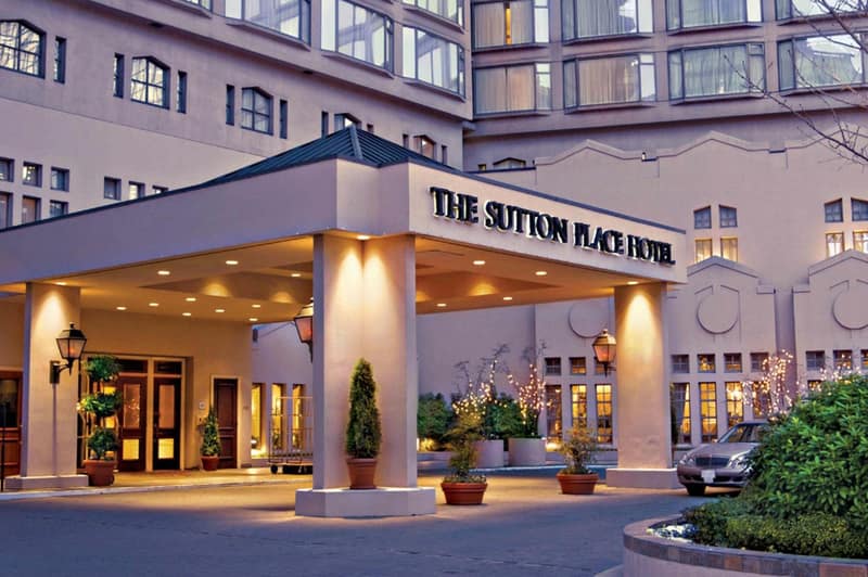 The Sutton Place Hotel Vancouver — building