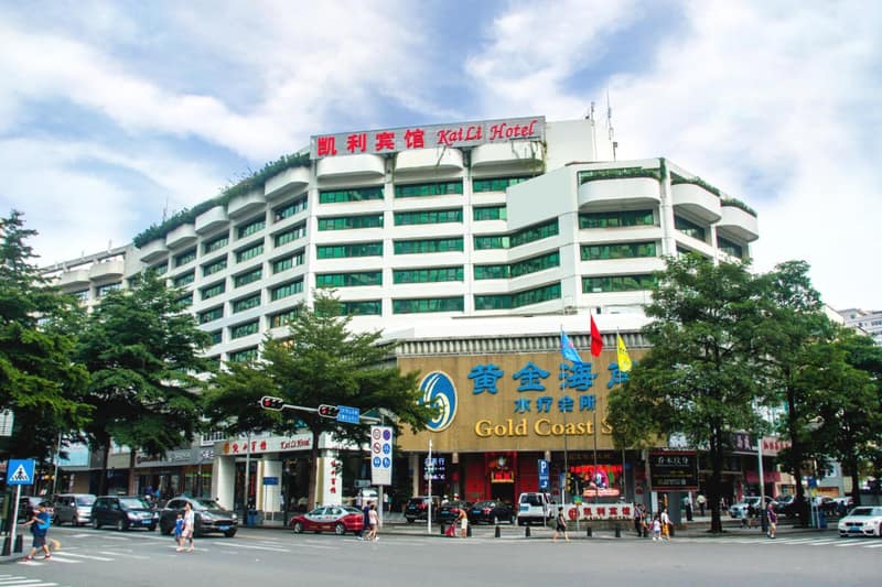 Shenzhen Kaili Hotel, Guomao Shopping Mall — building