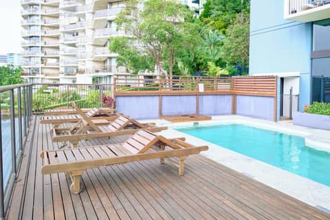 River Plaza Apartments Brisbane Southbank — recepcion & lobby