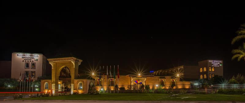 Ennakhil Marrakech Hotel & SPA — building