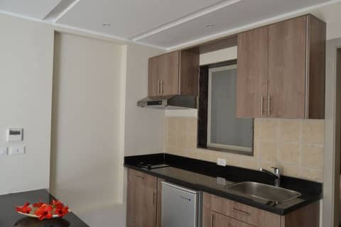 Rivoli Suites — kitchen