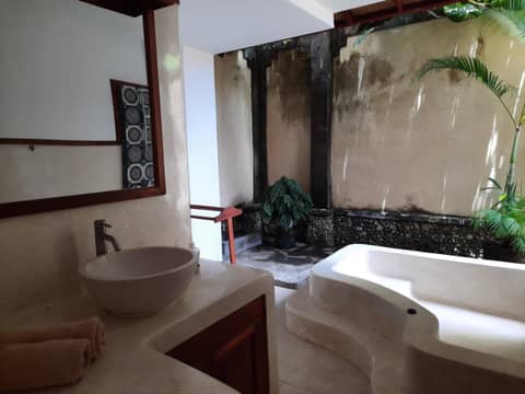 Puri Mesari Hotel — bathroom