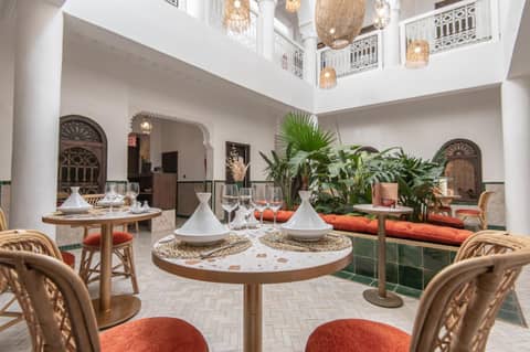 Riad Babouchta & Spa — dining