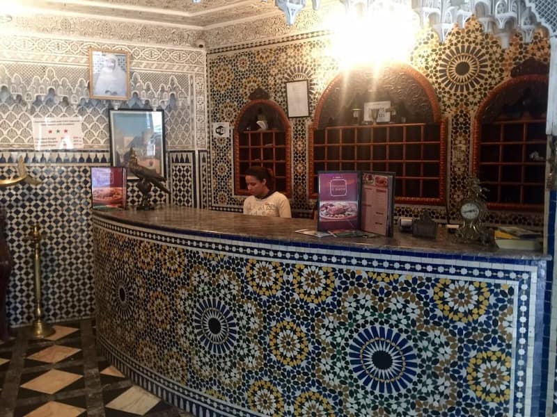 Hotel Al Mamoun — recepcion & lobby