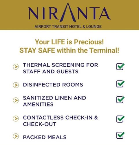 Niranta Transit Hotel Terminal 2 Arrivals/Landside — other