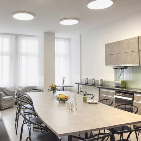 Riess City Rooms - Self Check-in — kitchen