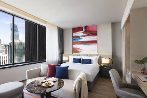 Ascott Embassy Sathorn Bangkok — hotel room