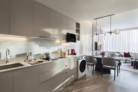 Ascott Embassy Sathorn Bangkok — kitchen
