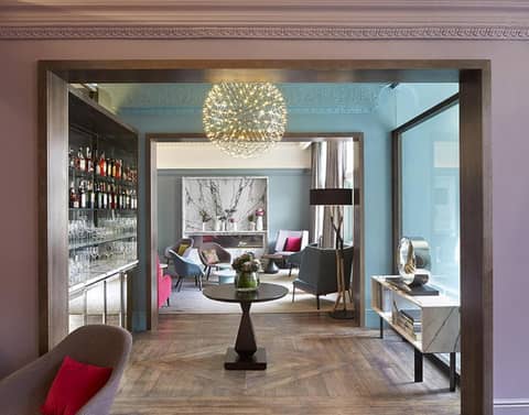 The Lancaster Hotel — living room