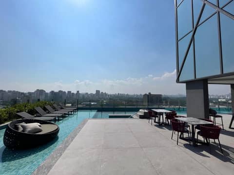 Iconyc Charlie Ibirapuera Hotel — roof