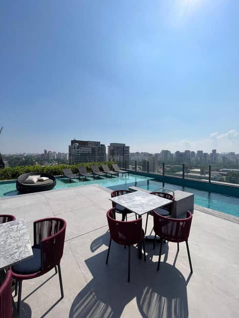 Iconyc Charlie Ibirapuera Hotel — roof