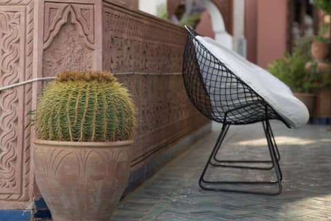Riad Palais Sebban — balance & terrace