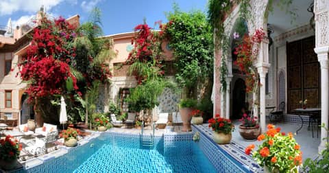 Riad Palais Sebban — recepcion & lobby