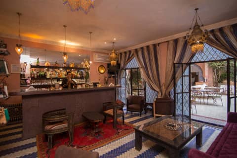 Riad Palais Sebban — lounge