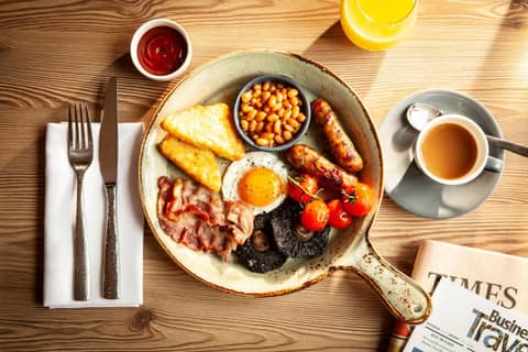 The Clermont London, Charing Cross — breakfast buffet
