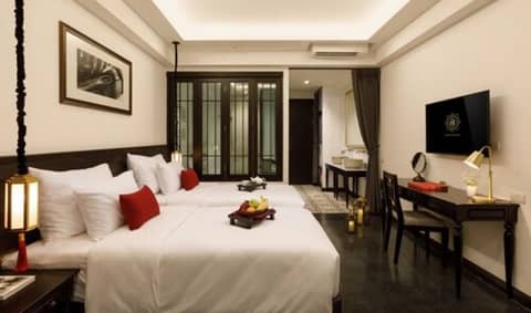 Aksara Heritage — hotel room